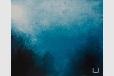 IMMERSION Laque sur toile (60x90) not sold