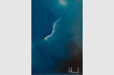 LIMITES Laque sur toile (40X80) not sold
