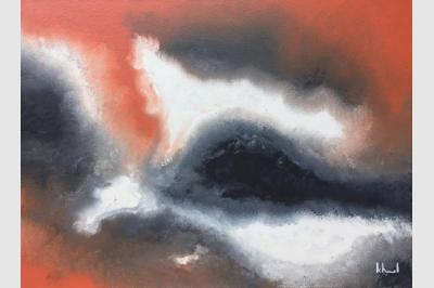 ORAGE Laque sur toile (60x80) 360€