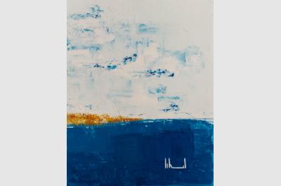 TREPORT laque sur toile !40x60) not sold