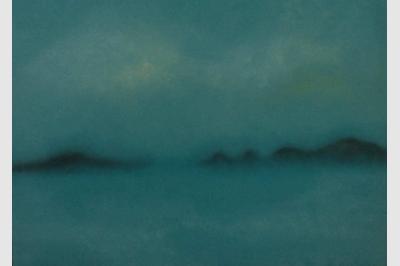 LION DE MER laque sur toile (60x40) not sold