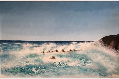 POROS laque sur toile (110x75) not sold