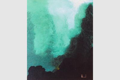 PALIER laque sur toile(60x90) not sold