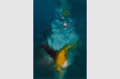 VISIONlaque sur toile(40x80)not sold