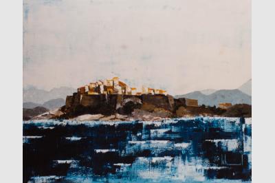 CALVI laque sur toile (60x90) not sold