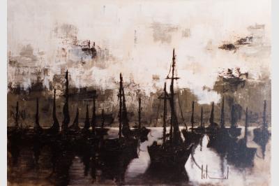 FORT DE FRANCZ spatule sur toile (40x60) not sold