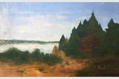 FOREZhuile sur toile (40x60) 180€