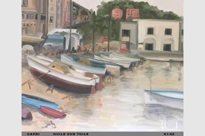 CAPRI huile sur toile (61x50) 230€