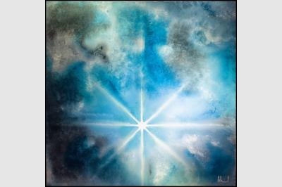 L'OUVERTURE DU CIEL (1mx1m) not sold